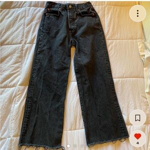 Aritzia Denim Forum Farrah High Rise Wide Leg Jeans